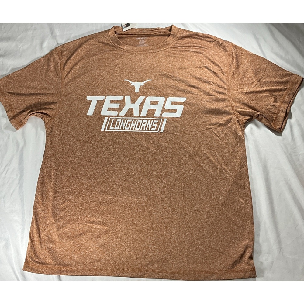 Pro Edge NCAA Texas Longhorns Dri-Fit Orange Shirt Men's XL
